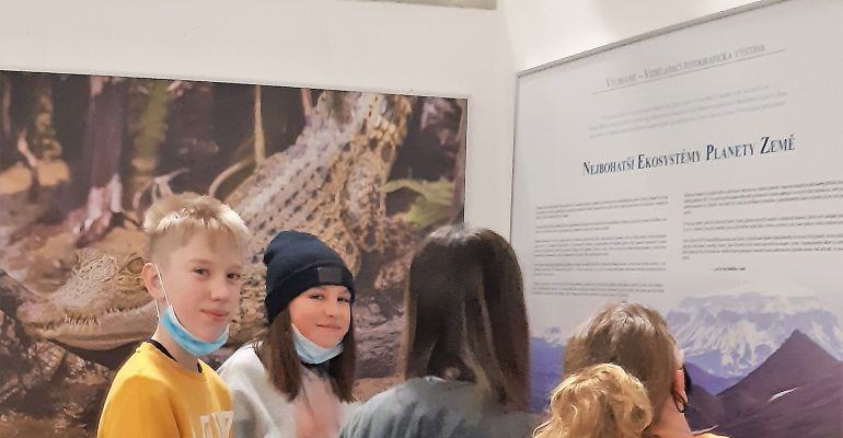 Naši žáci na výstavě NEPZ