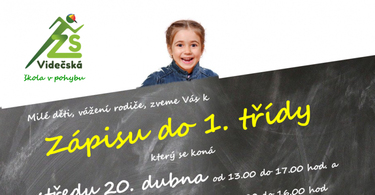 ZÁPIS DO 1. TŘÍDY