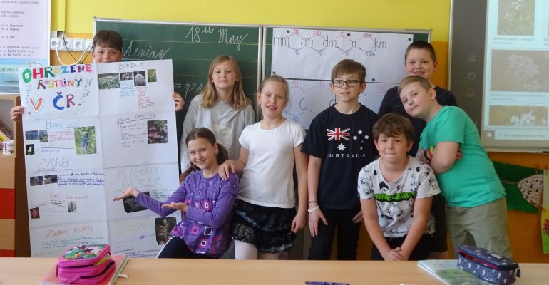 Projektové vyučování ve 4. A