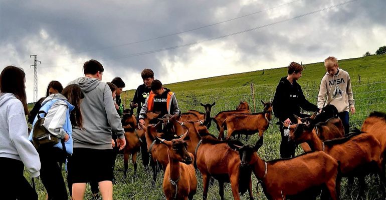 Exkurze na kozí biofarmu Zerlina