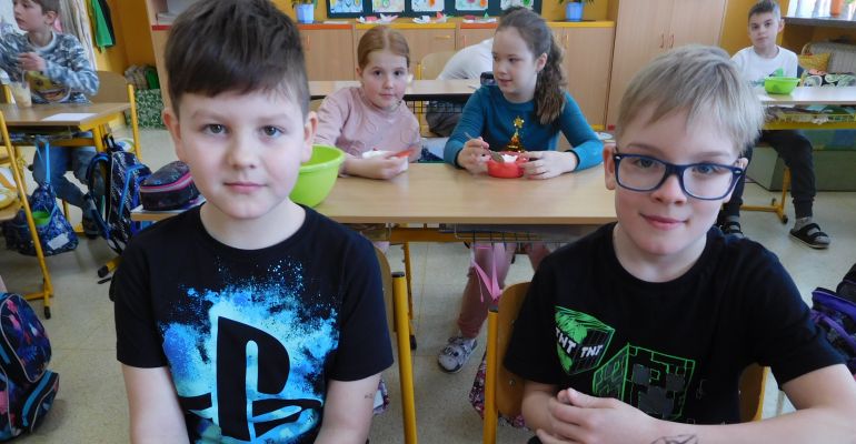 Sladké pudingové dopoledne ve 4. A