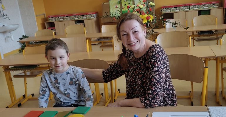 Fotky ze zápisu do 1. třídy