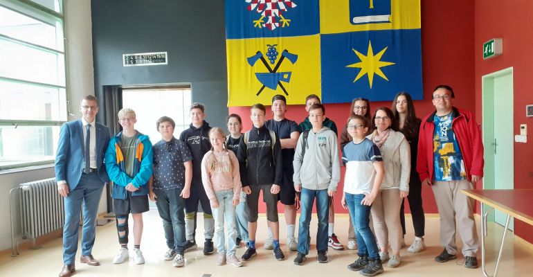 Žákovský parlament navštívil krajský úřad