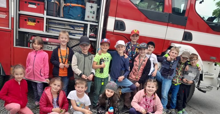 Exkurze v hasičské zbrojnici