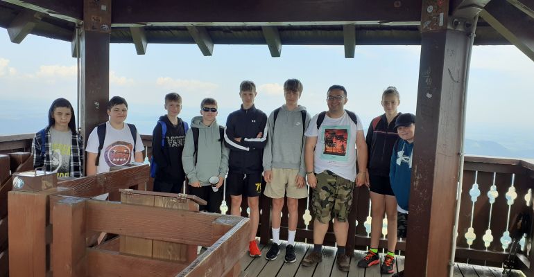 Výšlap na Velký Javorník s 7. B a 8. B