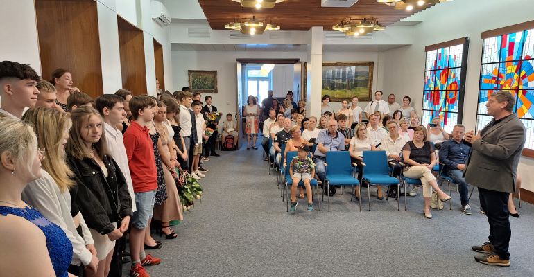 Rozloučení s deváťáky