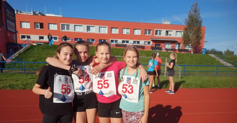 Okresní kolo v přespolním běhu družstev