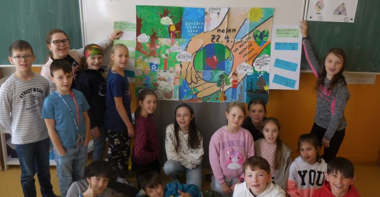 Oslava Dne Země u čtvrťáků