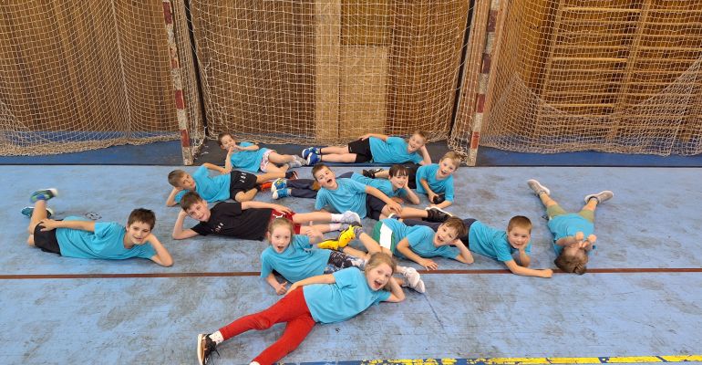 Školní liga v házené pro 1. a 2. ročník