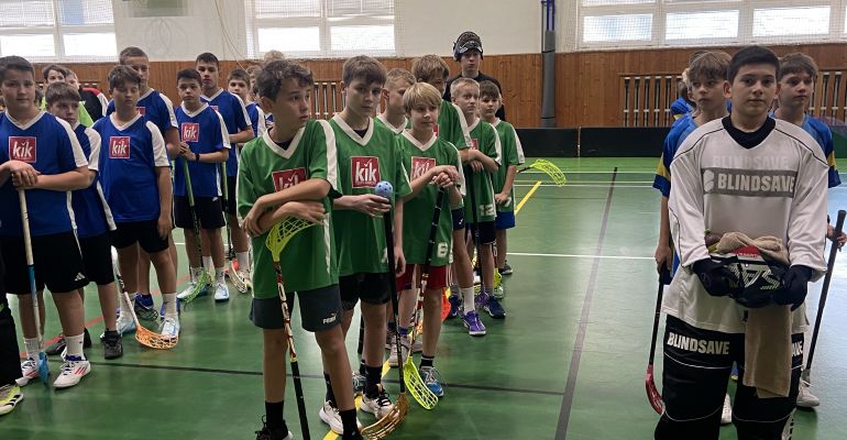 Okrskové kolo ve florbalu mladších žáků