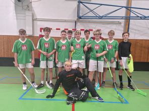 Obrázek k aktualitě Starší žáci v okrskovém a okresním kole ve florbalu