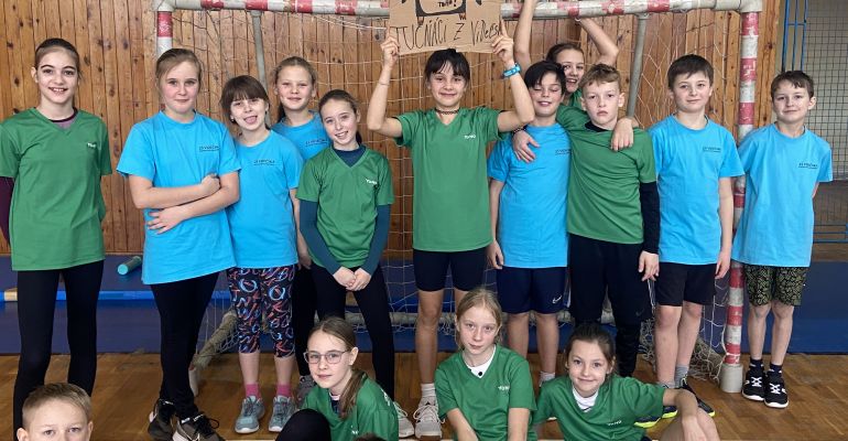 Školní liga miniházené 4. tříd