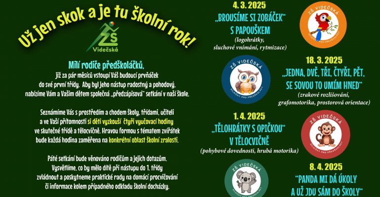 Dílničky pro předškoláky