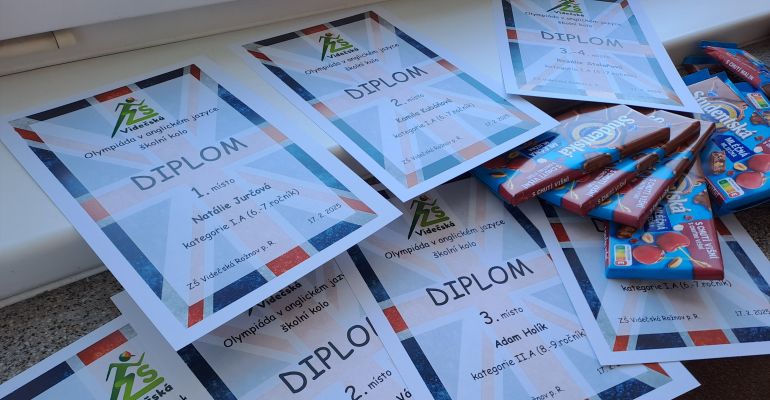 Olympiáda v anglickém jazyce 