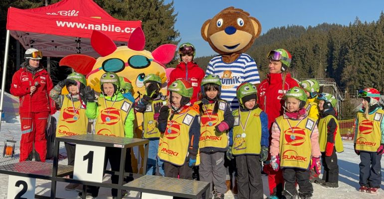 Lyžování se sluníčkem