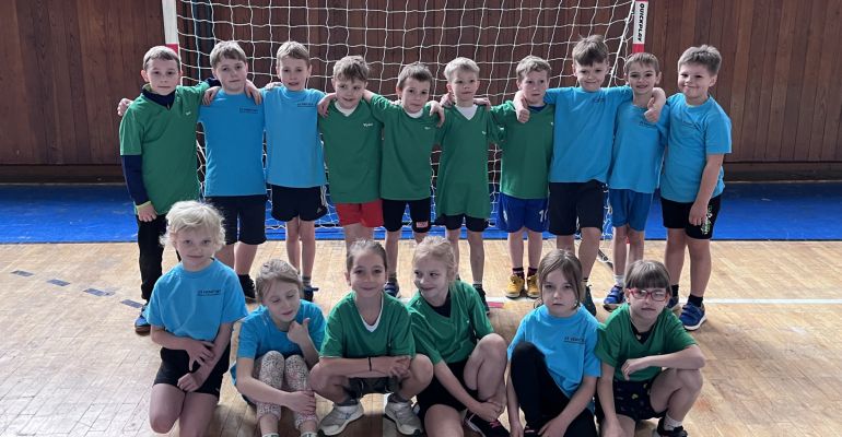 Školní liga v mini házené pro 1. ročník