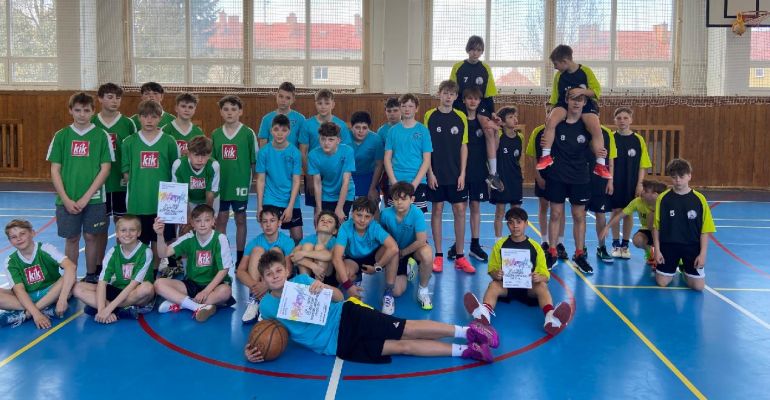 Okresní kolo v košíkové mladší žáci