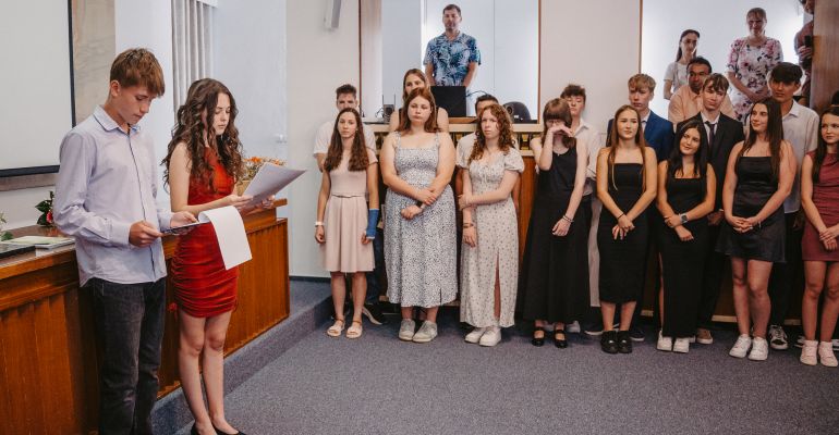 Rozloučení s deváťáky