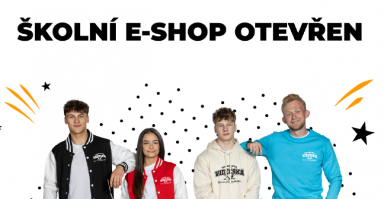 Školní e-shop opět otevřen od 10.11.2025