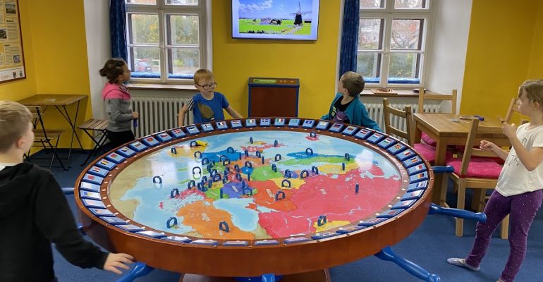 ŠD- návštěva VRTULE světa her a poznání