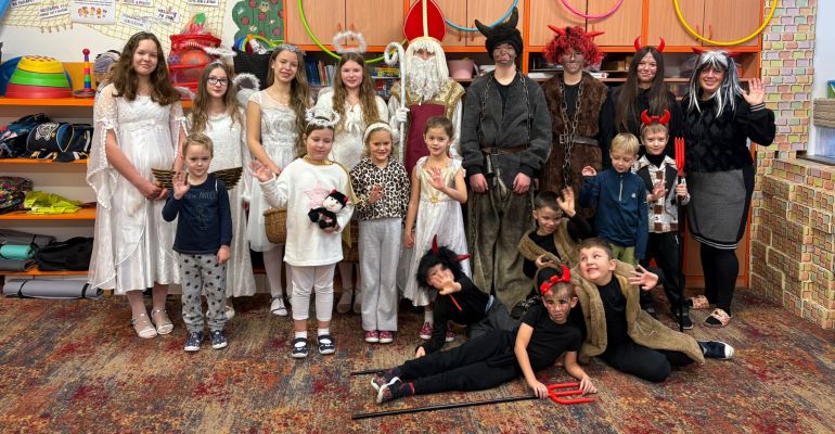 Mikuláš na 1. stupni