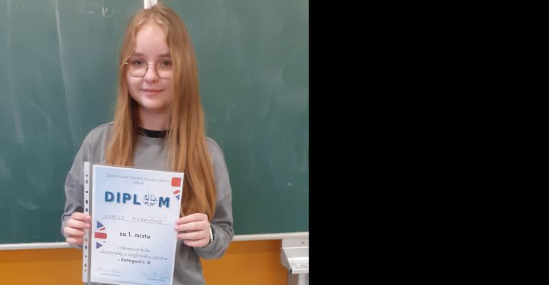 Mimořádný úspěch v anglickém jazyce