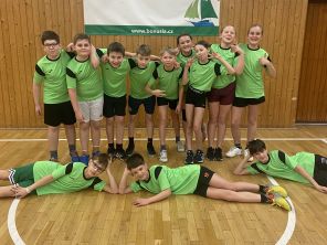 Obrázek k aktualitě Žáci prvního stupně bronzoví na vybíjené