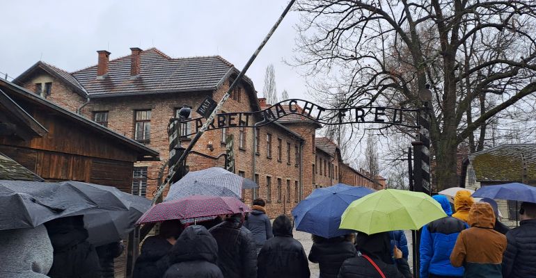 Dějepisná exkurze - Osvětim