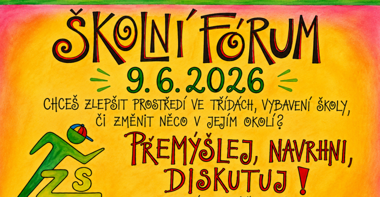 Školní fórum se uskuteční 9. 6. 2026