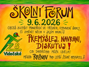 Obrázek k aktualitě Školní fórum se uskuteční 9. 6. 2026